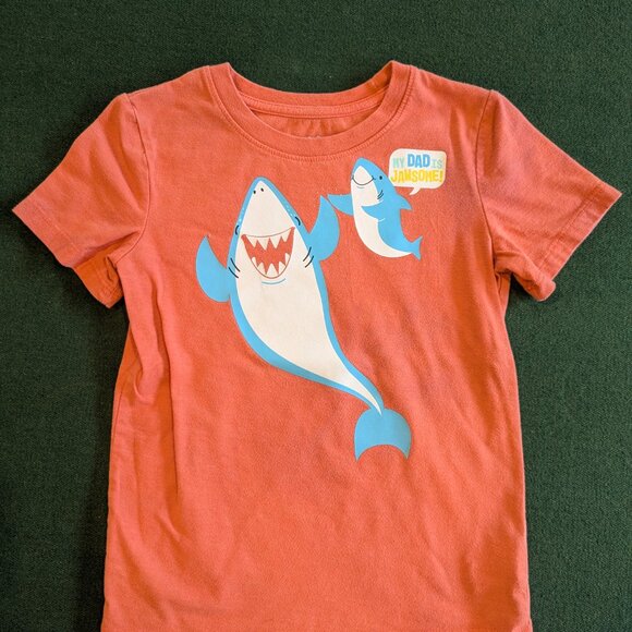 Bundle Boy's Shark Short Sleeve T-shirts 4T 💙 - Picture 5 of 15